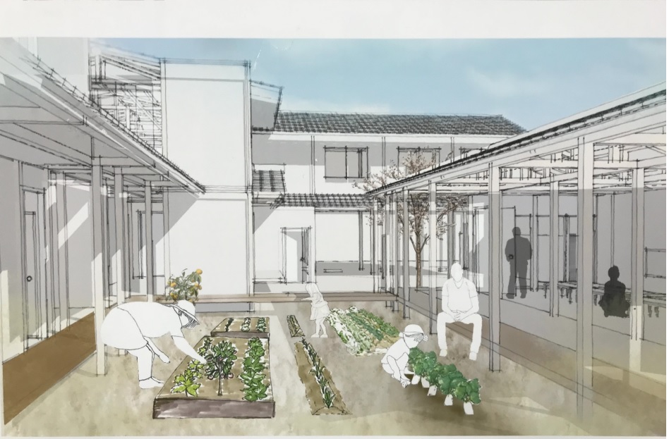 ほっこり畑とさくらの木