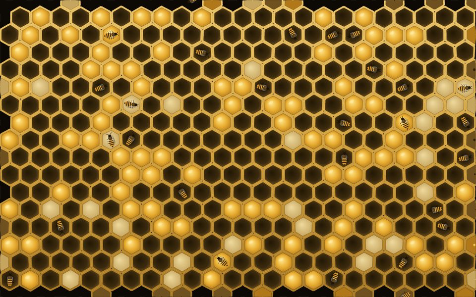 Swarm Intelligence デモ画面